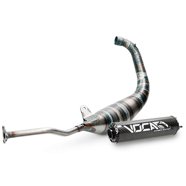 VOCA Carbon Racing uitlaat 80cc – Yamaha TZR (2003+) / Aprilia RS (1999-2004)