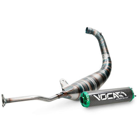 VOCA Carbon Racing uitlaat 80cc – Yamaha TZR (2003+) / Aprilia RS (1999-2004)