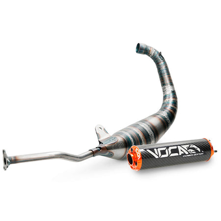 VOCA Carbon Racing uitlaat 80cc – Yamaha TZR (2003+) / Aprilia RS (1999-2004)