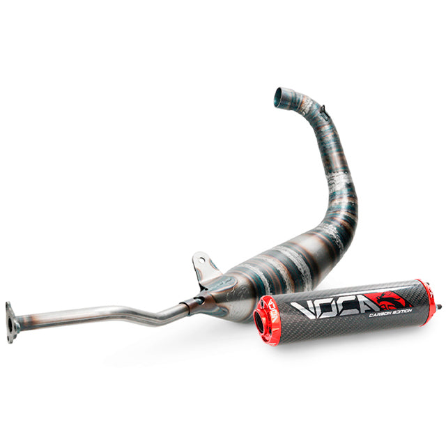 VOCA Carbon Racing uitlaat 80cc – Yamaha TZR (2003+) / Aprilia RS (1999-2004)