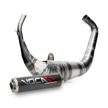 VOCA Carbon Racing uitlaat 80cc – Aprilia RS (2006+) / Derbi GPR (2004+)