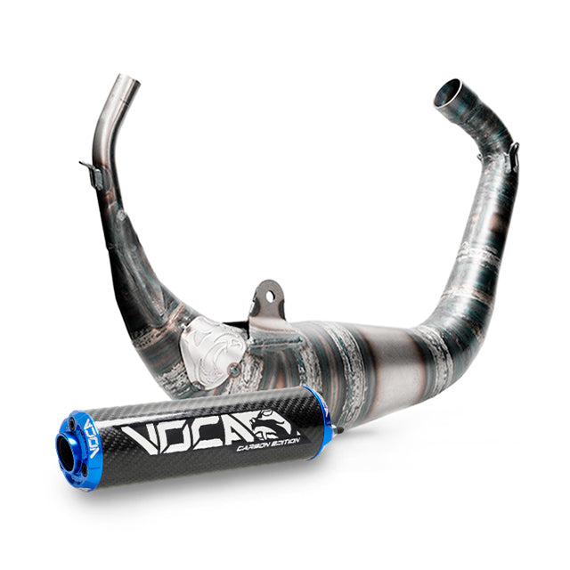 VOCA Carbon Racing uitlaat 80cc – Aprilia RS (2006+) / Derbi GPR (2004+)
