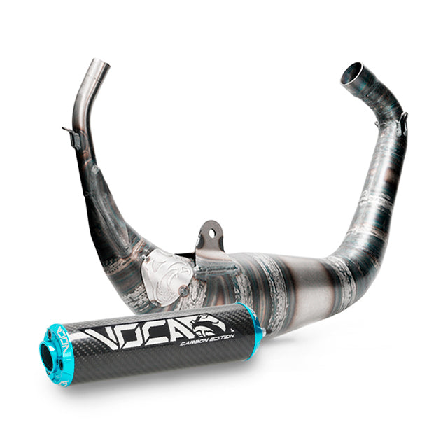 VOCA Carbon Racing uitlaat 80cc – Aprilia RS (2006+) / Derbi GPR (2004+)