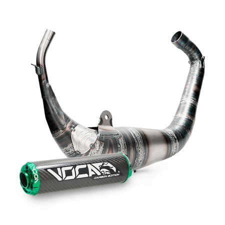 VOCA Carbon Racing uitlaat 80cc – Aprilia RS (2006+) / Derbi GPR (2004+)