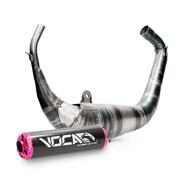 VOCA Carbon Racing uitlaat 80cc – Aprilia RS (2006+) / Derbi GPR (2004+)