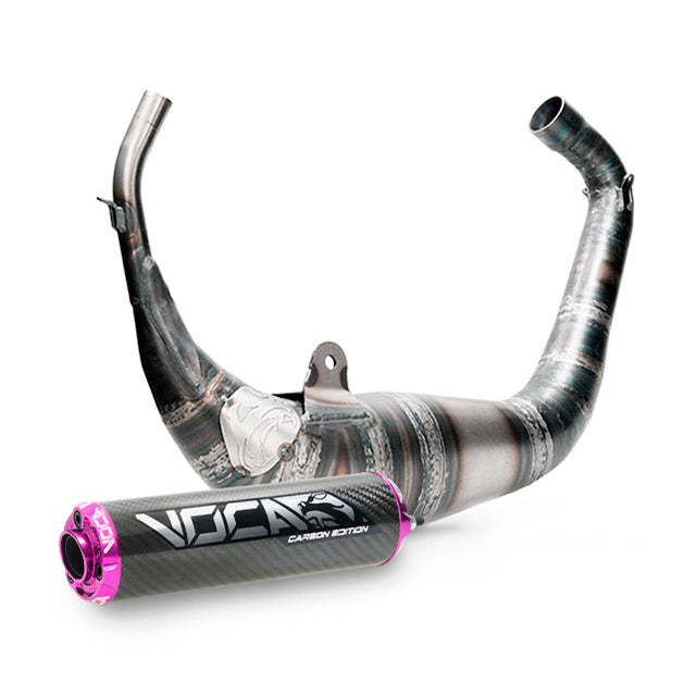 VOCA Carbon Racing uitlaat 80cc – Aprilia RS (2006+) / Derbi GPR (2004+)