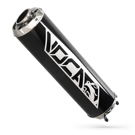 VOCA CNC Aluminium demper – zwart met gekleurde eindkap