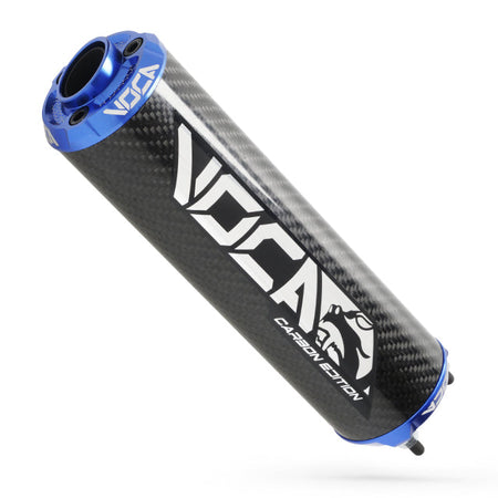 VOCA Carbon demper – CNC-eindkap in kleur