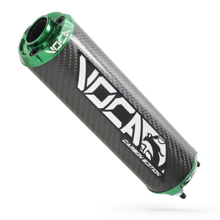 VOCA Carbon demper – CNC-eindkap in kleur