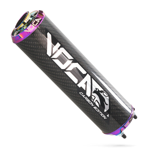 VOCA Carbon demper – CNC-eindkap in kleur