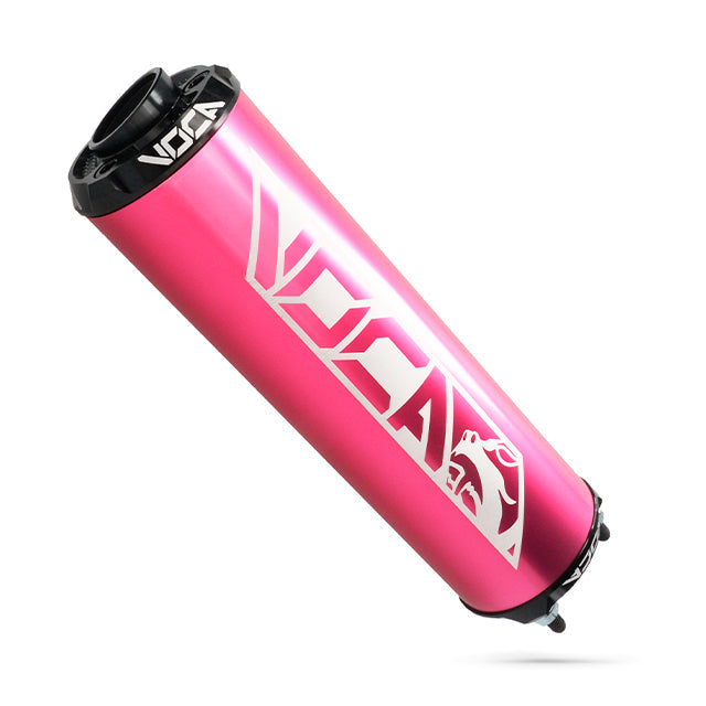 VOCA CNC Aluminium demper – zwarte eindkap