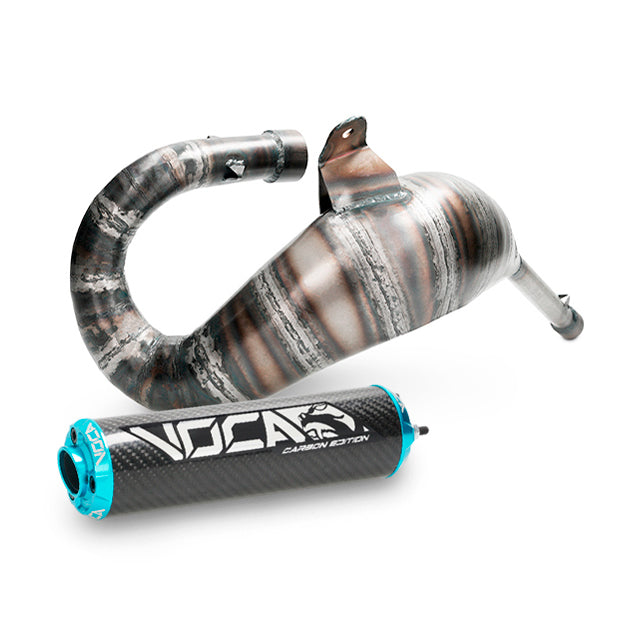 VOCA Cross Carbon uitlaat 80/90cc – Rieju MRX / SMX 50