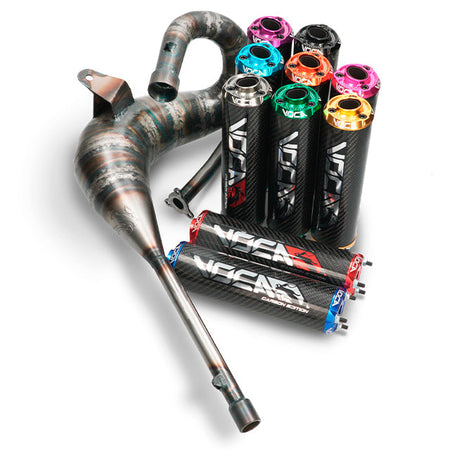 VOCA Cross Carbon uitlaat 80/90cc – Rieju MRX / SMX 50