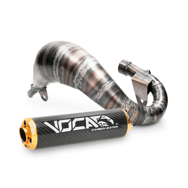 VOCA Cross Carbon uitlaat 80/90cc – Beta RR Enduro / SM 50 (2012-2020)