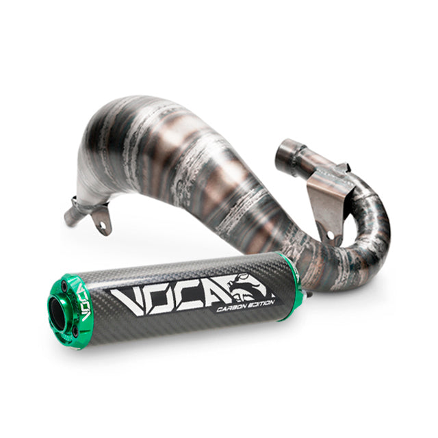 VOCA Cross Carbon uitlaat 80/90cc – Beta RR Enduro / SM 50 (2012-2020)