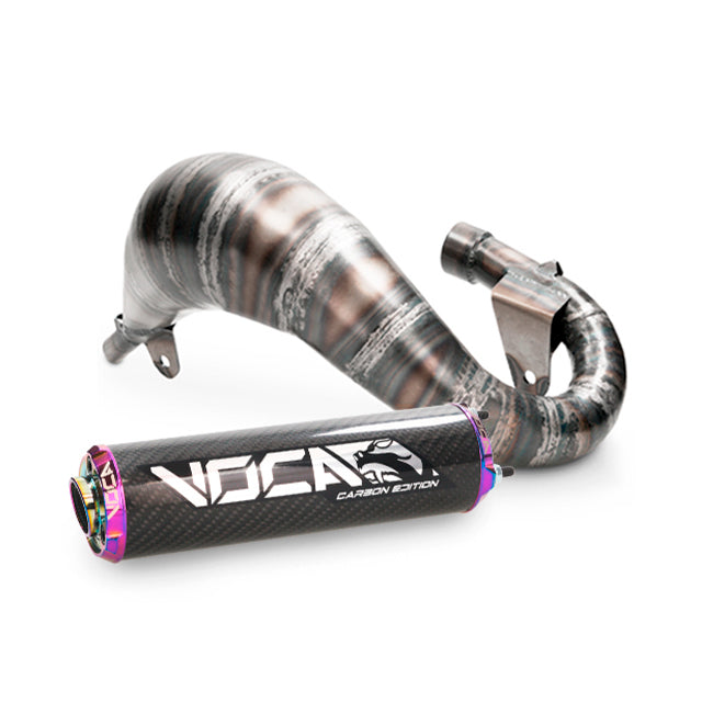 VOCA Cross Carbon uitlaat 80/90cc – Beta RR Enduro / SM 50 (2012-2020)