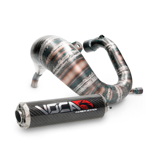 VOCA Cross Carbon uitlaat 80/90cc – Derbi DRD Pro 50