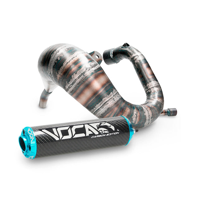 VOCA Cross Carbon uitlaat 80/90cc – Derbi DRD Pro 50