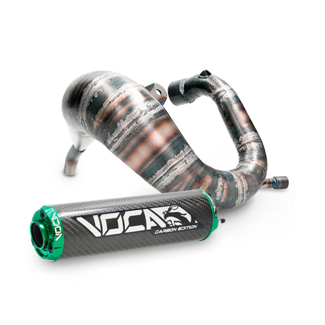 VOCA Cross Carbon uitlaat 80/90cc – Derbi DRD Pro 50
