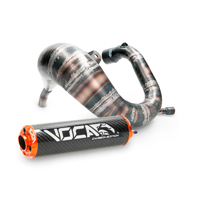 VOCA Cross Carbon uitlaat 80/90cc – Derbi DRD Pro 50