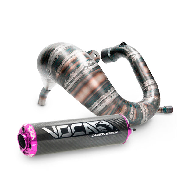 VOCA Cross Carbon uitlaat 80/90cc – Derbi DRD Pro 50