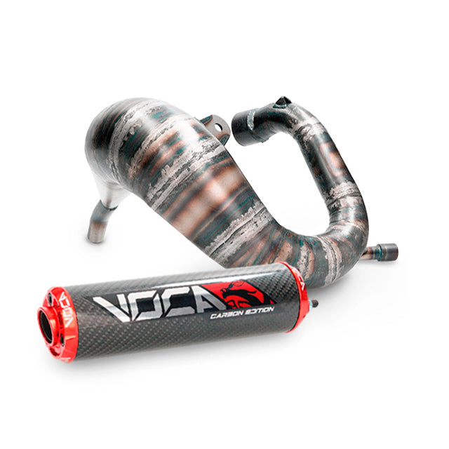 VOCA Cross Carbon uitlaat 80/90cc – Derbi DRD Pro 50