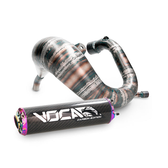 VOCA Cross Carbon uitlaat 80/90cc – Derbi DRD Pro 50