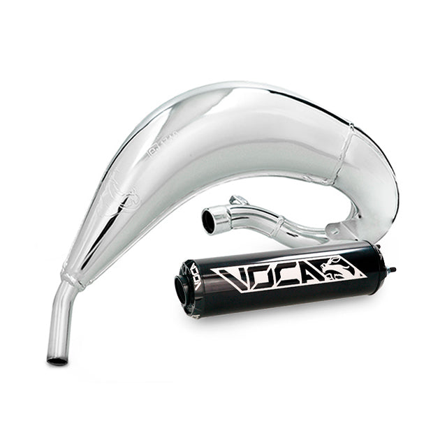 VOCA Cross Chromed uitlaat 50/70cc (CE) – Fantic XM / XE