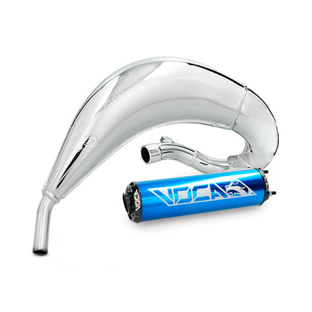 VOCA Cross Chromed uitlaat 50/70cc (CE) – Fantic XM / XE