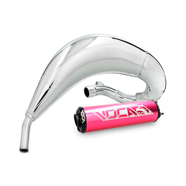 VOCA Cross Chromed uitlaat 50/70cc (CE) – Fantic XM / XE