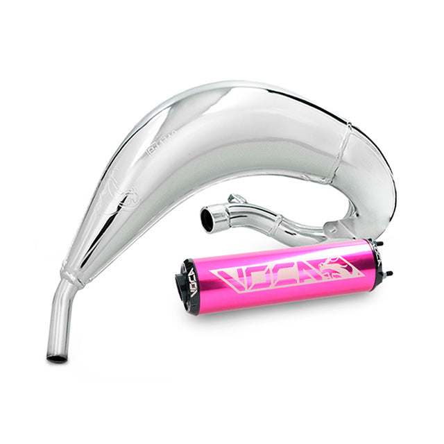 VOCA Cross Chromed uitlaat 50/70cc (CE) – Fantic XM / XE