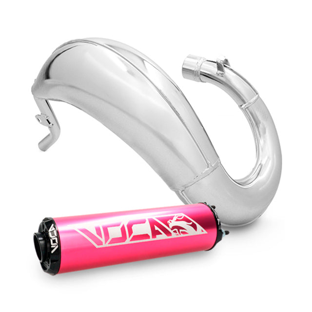 VOCA Cross Chromed uitlaat 50/70cc (CE) – Sherco 50 SM-R / SE-R (2014+)