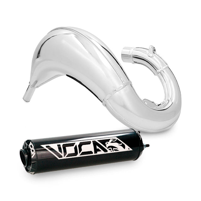 VOCA Cross Chromed uitlaat 50/70cc (CE) – Rieju MRT 50