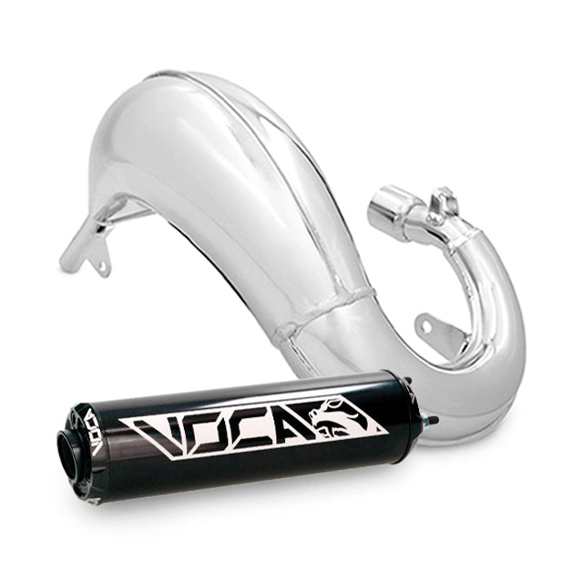 VOCA Cross Chromed uitlaat 50/70cc (CE) – Beta RR Enduro / SM 50 (2012+)