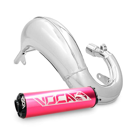 VOCA Cross Chromed uitlaat 50/70cc (CE) – Beta RR Enduro / SM 50 (2012+)