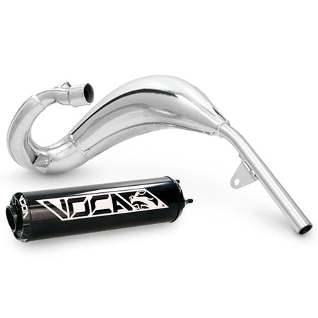 VOCA Cross Chromed uitlaat 50/70cc (CE) – Beta RR Enduro / SM 50 (2021+)