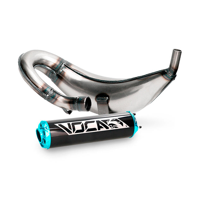 VOCA Cross uitlaat 50/70cc (CE) – Derbi Senda / DRD, Aprilia RX / SX